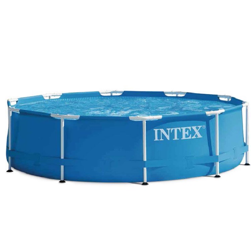Intex Metal Frame zwembad 366 x 76 cm met filterpomp – Sunpool Hoogeveen betaalbaar zwemplezier!